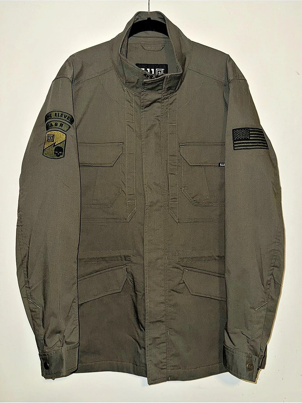 5.11 Tactical Taclite M-65 Field Jacket Olive - Size Large